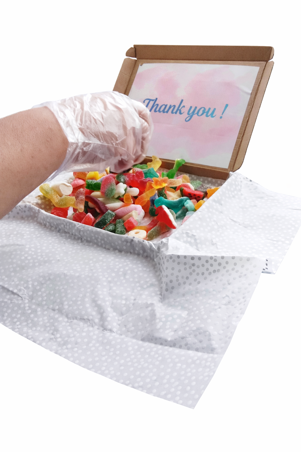 Happy Birthday sweet box, pick and mix, letter box gift